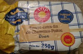 Beurre Extra Fin De Charentes Poitou Doux Nos Regions Ont Du Talent 250 G