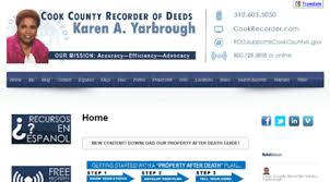 This office oversee's the daily operation of real estate transactions and its . Visit Ccrd Info Cook County Recorder Of Deeds