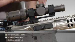 The reticle is illuminated, which can ensure precision in twilight conditions and sets and locks on the last power setting used. Vortex Razor Hd Gen Ii 1 6x24 Riflescope Youtube