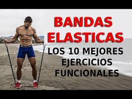 Los 10 Mejores Ejercicios Funcionales Bandas Elasticas Youtube Youtube Workout Band Workout Easy Workouts