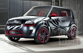 This Kia Soul Has Had A Mean Paint Job Animal Details Kia Soul Kia Car