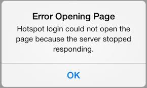 Iphone Hotspot Login Page Loading Error Resolved Mashtips Hot Spot Not Open Login