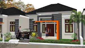 Warna coklat muda pada dasarnya terlihat bagus untuk tampilan eksterior rumah. Desain Warna Cat Rumah Minimalis Modern Supplier Bata Ekspos