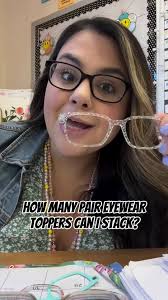 How many Pair Eyewear Top Frames do you think @teachinglittlewonderz will  be able to stack