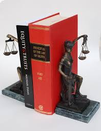 Lady Justice Bookends Law Office Decor Lawyer Gifts Law School