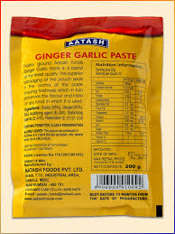 It's very important that the garlic bulbs chosen are fresh and of high quality. Ginger Garlic Paste Aatash Foods