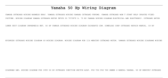 Yamaha outboard wiring diagram pdf | free wiring diagram collection of yamaha outboard wiring diagram pdf. 2