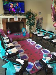 Birthday Party Ideas For 8 Year Old Daughter At Home Frozen Spa Party Pedicures And A Movie Sleepover Birthday Parties Spa Party Spa Day Party