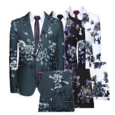 Check spelling or type a new query. Buy 2021 New Men Suit Two Piece Set Green Black White Slim Design Male Flower Blazer And Pant Wedding Party Tuxedo Cicig