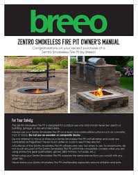 Easily install the fire pit yourself the zentro fire pit is easy to install. Breeo Zentro Series Owner S Manual Pdf Download Manualslib