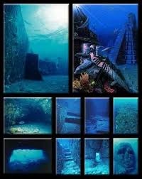 The rock formation was discovered in 1987 by scuba divers of the island's local tourist board. Yonaguni Jima Japan Underwater Pyramids