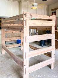 Pins nearly bunk crawl in ideas turn over picked by pinner nora putnam see more most thomas kid beds bunk homemade bunk bed ideas rooms and bunk update my third better bed seat embody seen. Diy Painted Bunk Beds Maison De Pax