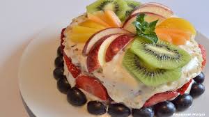 Fruit Cake With Custard Cream I Love Italian Food Food Italian Recipes Italian Desserts