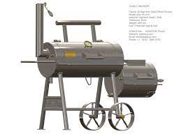 Stable Smoker Offset Smoker All Stainless Steel Smoker Bbqs