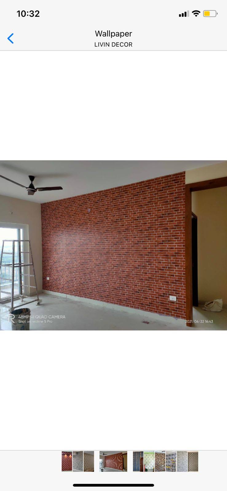 Brick design wallpapers product image
