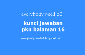 Uji kompetensi bab 5 pkn kelas 11. Kunci Jawaban Pkn Halaman 16