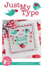 Cross stitch patterns for the whole family designed by connie barwick. Just My Type Cross Stitch Pattern It S Sew Emma Ise 437 Fat Quarter Shop