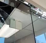 Access control on frameless double glass doors : r/accesscontrol