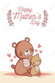 Maybe you would like to learn more about one of these? Happy Mother S Day Card With Cute Animals Cartoons Royalty Free Cliparts Vectors And Stock Illustration Image 96551708