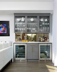 Beach Condo Contemporary Home Bar Toronto By Bedfordbrooks Design Inc Houzz