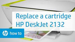 Close the access door of the print cartridge and align the cartridge according to the. Replace The Cartridge Hp Deskjet 2132 Printer Hp Youtube