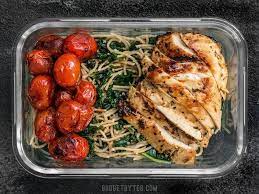 Veggie meal prep lunch meal prep healthy meal prep healthy eating stay healthy food prep weekly meal prep healthy meals for one dinner meal. Garlic Parmesan Kale Pasta Meal Prep Budget Bytes