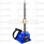 manual screw jack lift mechanism,worm gear jack hand wheel ...