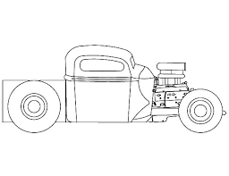 Cool car drawings pin up drawings cars coloring pages coloring books yorky automotive art cool cartoons art cars cartoon art. Hot Rod Cars Outline Coloring Pages Kids Play Color