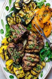 Mint Chimichurri Lamb Chops Recipe Grilled Lamb Recipes Lamb Chops Braised Lamb Chops