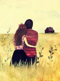 Romantic Couples Romantic Quotes In English Desi Photo Couple Artwork Animated Love Images Cute Couple Art