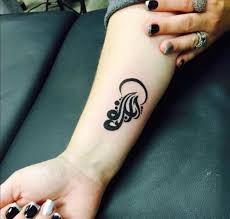 Check out 40 amazing aquarius tattoo designs that will set you apart from others. Aquarius Tattoo Designs Which Are Modern And Futuristic Aquarius Tattoo Simple Line Tattoo Tattoo Designs