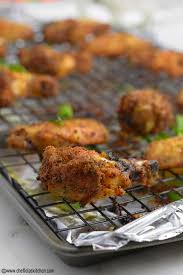 Steaming renders off some of the fat which will result in crispier wings. Dry Rub Baked Chicken Wings Chef Lolas Kitchen
