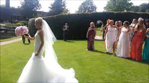 To prevent guests from ripping the wedding dress, brides began throwing other objects as a distraction, one of which was the garter. How To Throw A Bridal Bouquet Youtube