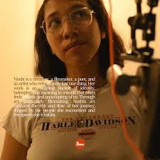 UPCOMING REEL TALK: Writer, Poet and Director Nushi Sharma. There's truly  nothing that Nushi can't do, and she wears art