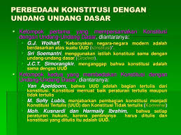 Dalam makna luas, konstitusi merupakan keseluruhan hukum dan ketentuan dasar atau hukum dasar (baik tertulis ataupun tidak tertulis) yang merencanakan penyelenggaraan. Hubungan Dasar Negara Dengan Konstitusi Ppt Download