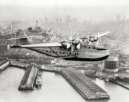 Shorpy Historical Photo Archive China Clipper 1936 Flying Boat Vintage Aircraft Boat