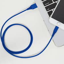 Amazonbasics Lightning To Usb A Cable Mfi Certified Iphone Charger Blue 3 Foot Cable Mfi Usb Amazonbasics Iphone Charger Usb Usb Cable