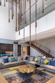 Gorgeous Modern Indian Villas With Courtyards In 2020 Home Design Living Room Modern House Design Interior Design Living Room Modern