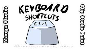 Zooming in on the canvas. Important Manga Studio Clip Studio Paint Keyboard Shortcuts Youtube