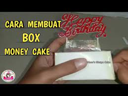 Inilah pembahasan selengkapnya mengenai cara membuat kotak kue ulang tahun. Cara Membuat Kotak Uang Money Cake Mom S Sintya Cake Youtube