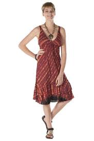 Robe manches courtes col v. Robe Courte Ete Femme Originale Col V Osanna