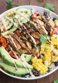 15 Simple Healthy Summer Bowls You Need In Your Life Veggie Bowl Easy Grilling Recipes Recipes