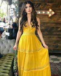 Precioso Vestido Largo Moda Kiyafetler The Dress Maksi Elbiseler