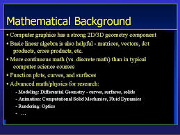 Advanced topics in computer science: Csit 323 Interactive Computer Graphics Introduction And Overview