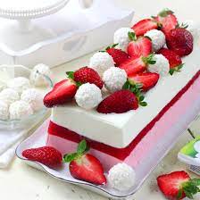 Just be sure that each layer is almost completely set before pouring on another. Strawberry Terrine Foodgawker