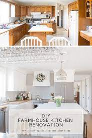 Our Farmhouse Kitchen Renovation Taking You Inside Our New Farmhouse Style Kitchen Making It In The Mountains Farmhouse Style Kitchen Kitchen Decor Inspiration Kitchen Renovation