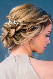 36 Amazing Graduation Hairstyles For Your Special Day Up Dos For Medium Hair Medium Hair Styles Braids For Long Hair