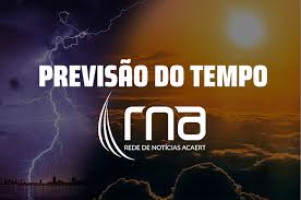 PREVISÃO DO TEMPO - SEGUNDA-FEIRA - 29/06/2026