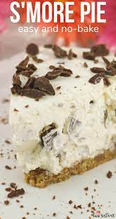 S More Pie Recipe Light Dessert Recipes Easy Summer Desserts Summer Dessert Recipes