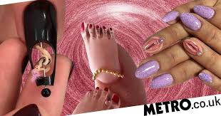 Exclusively ugly duckling nail products •ugly duckling premium acrylics •ugly duckling schtik it gel. 2018 Had Plenty Of Horrible Nail Trends That We Still Can T Get Over Metro News